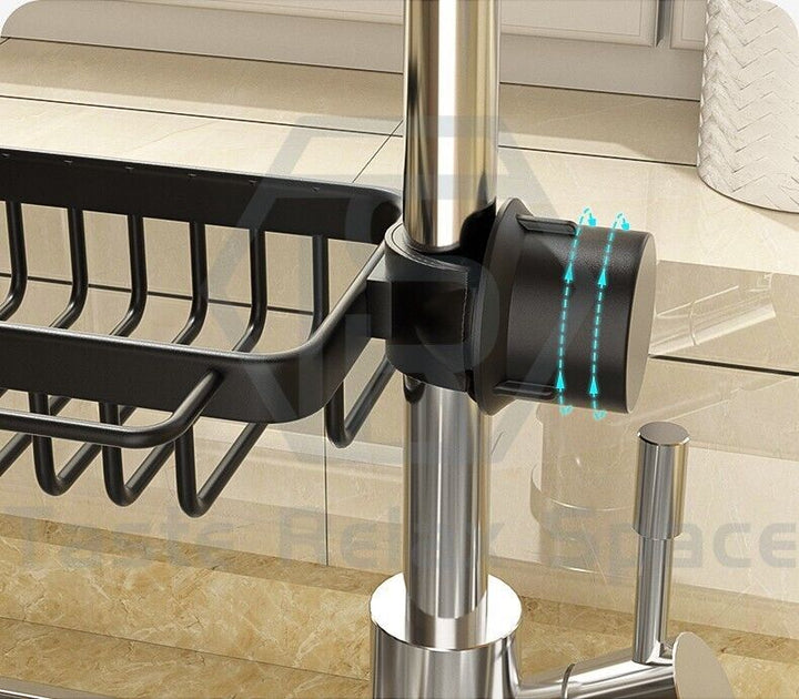 Taste Relax Space Faucet-Mounted Sink Caddy Organiser