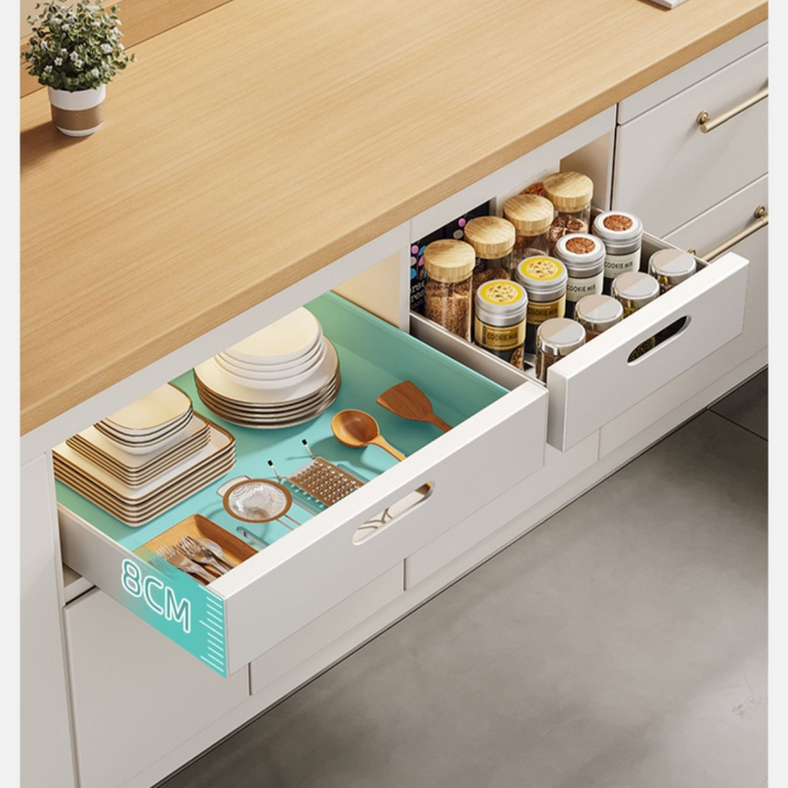 Taste Relax Space No-Drill Pull-Out Kitchen Cabinet Drawer Organiser – 25–40 cm