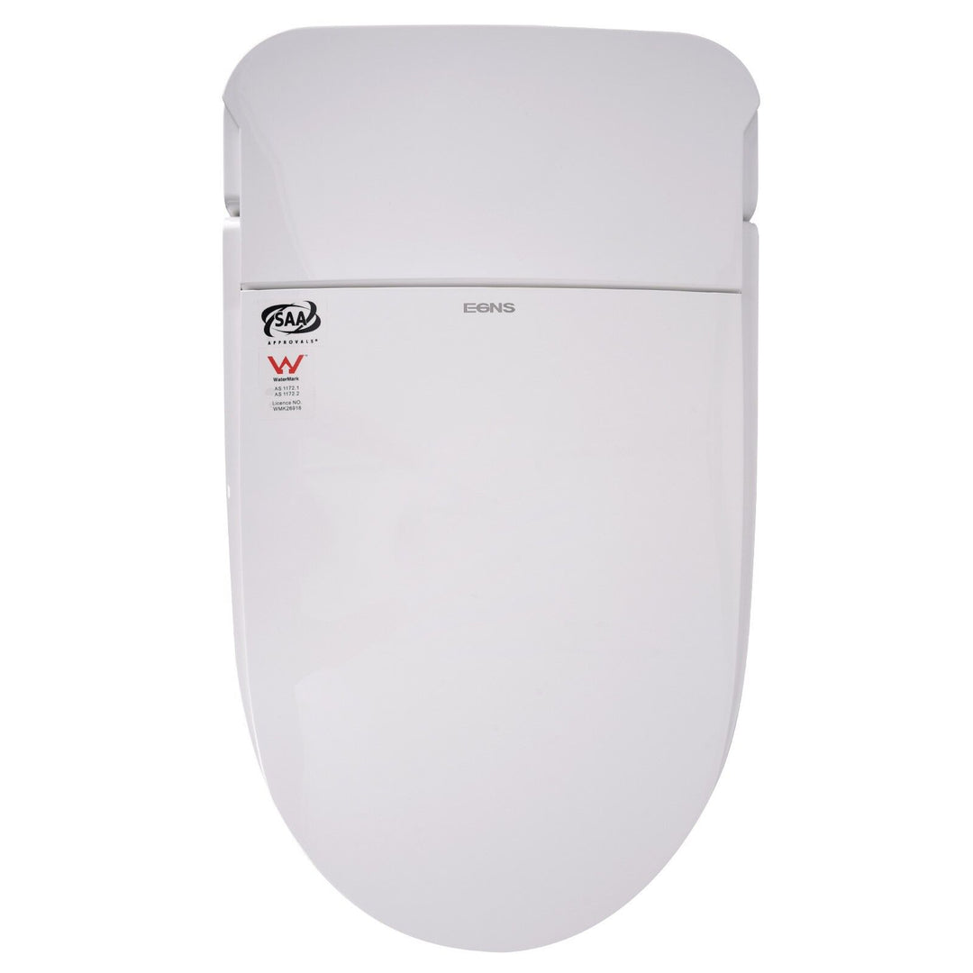 670mm Compact Smart Bidet Toilet S-Trap with Heated Seat &amp; Auto Flush - White