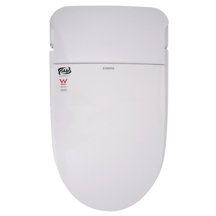 670mm Compact Smart Bidet Toilet S-Trap with Heated Seat &amp; Auto Flush - White