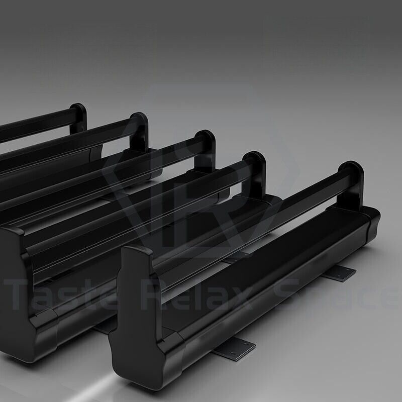 Heavy Duty Pull Out Pants Hanger Rack - Wardrobe Sliding Trouser Rail