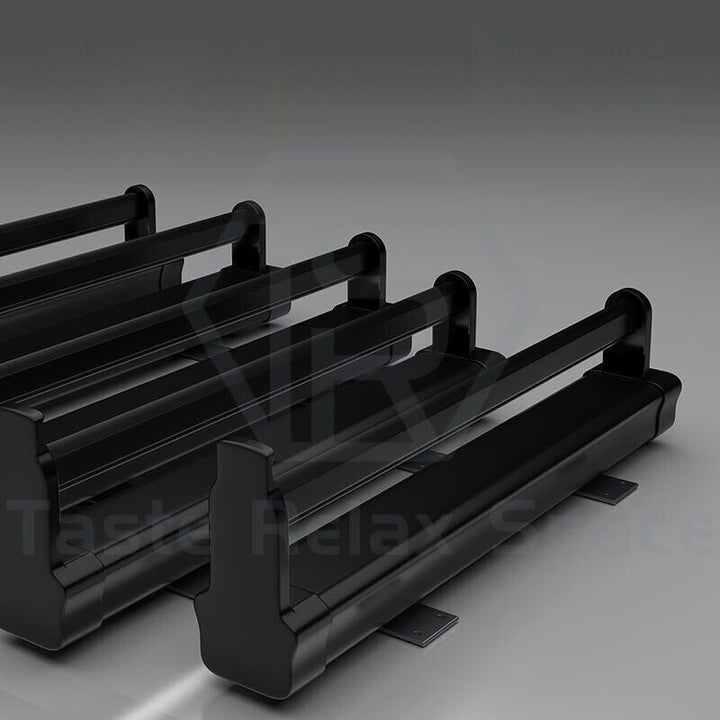 Heavy Duty Pull Out Pants Hanger Rack - Wardrobe Sliding Trouser Rail