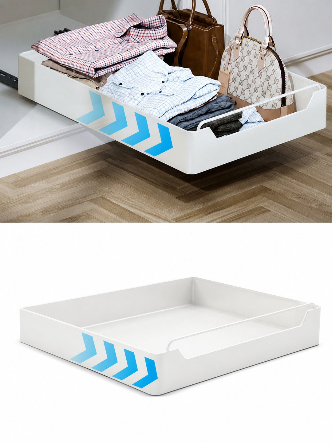 Kitchen Cabinet Storage Organiser Pull-Out Storage Basket Carbon steel with painted finish